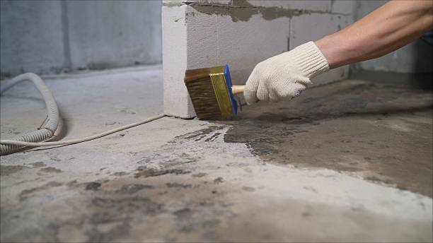 Crawl space vapor barrier installation in East Concord, NY